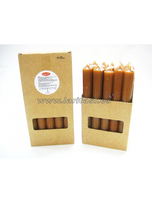 Vela Com Aroma Mel 19cmx2cm +/- 8h